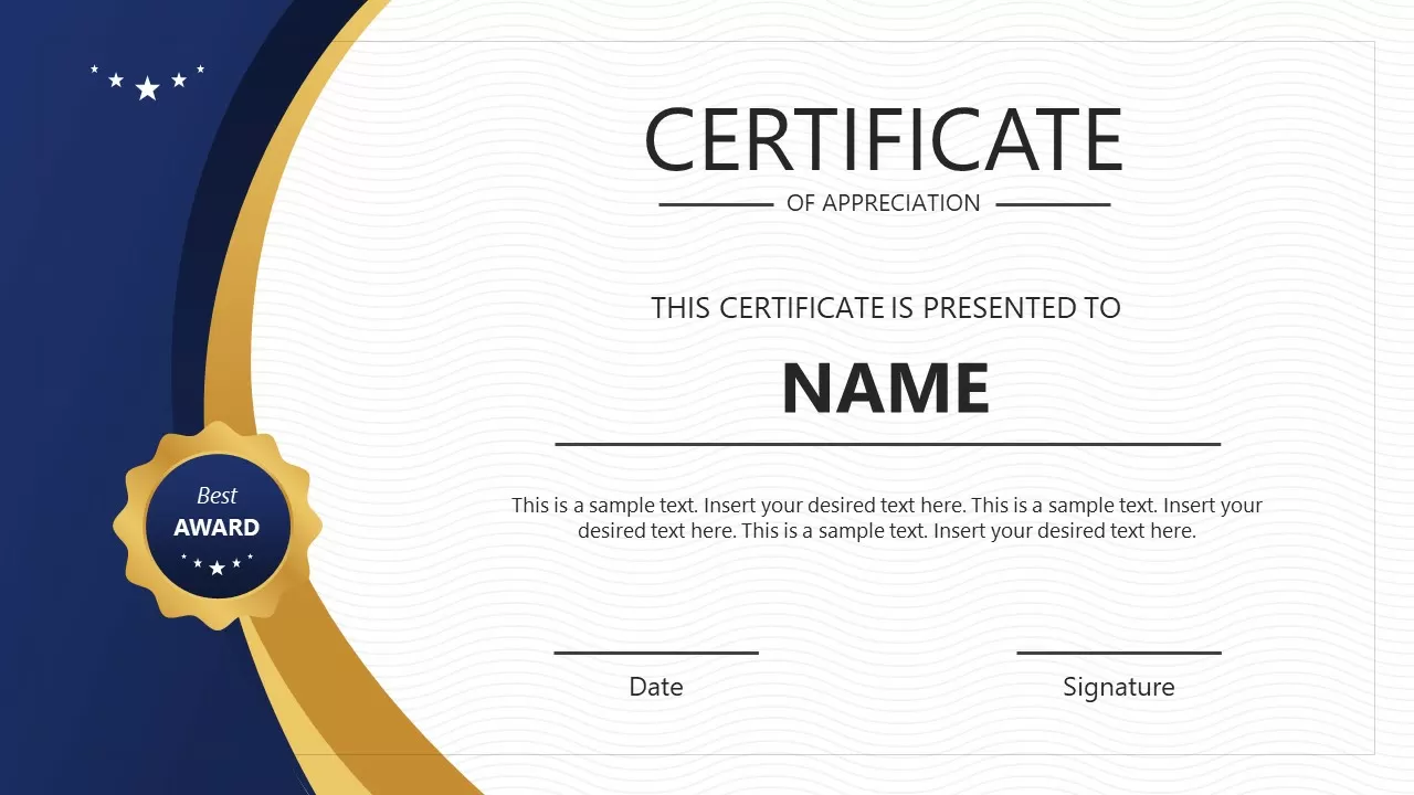 Course Completion Certificate